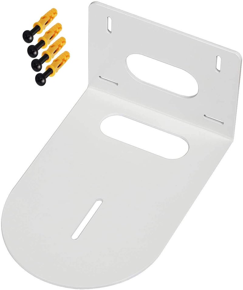 VANROUG Camera Mounting Bracket Compatible with for HuddleCam, Various PTZ Cameras, Small Universal Wall Mount Bracket White Color - Image 1
